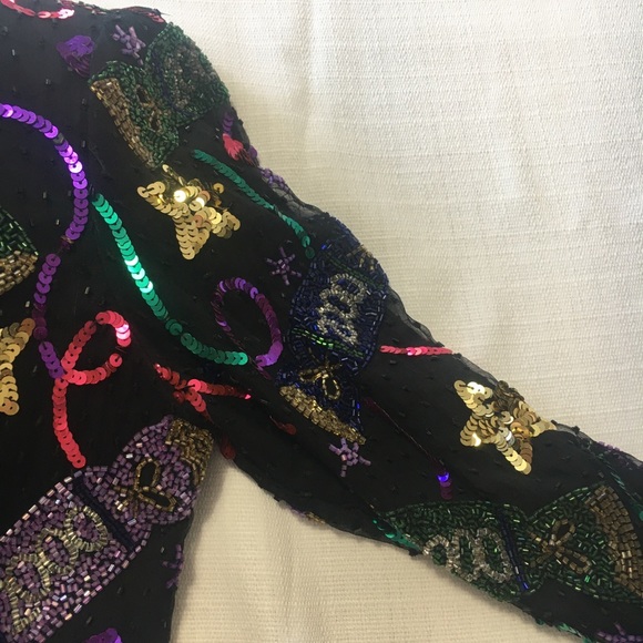 Beaded celebration jacket - Picture 6 of 10